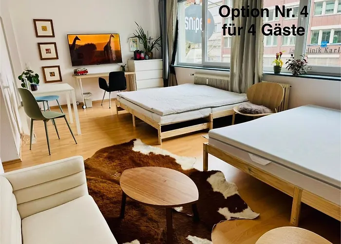 Apartament Urbanpause Ka-mitte Karlsruhe